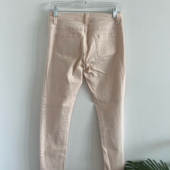 Blush pink skinny jeans - Picture 3 of 5